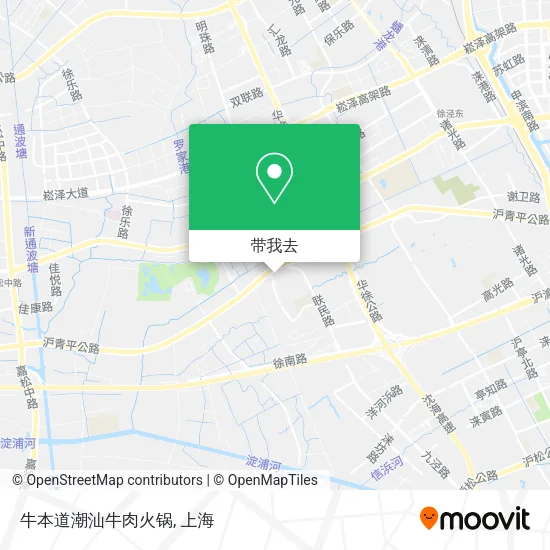 牛本道潮汕牛肉火锅地图