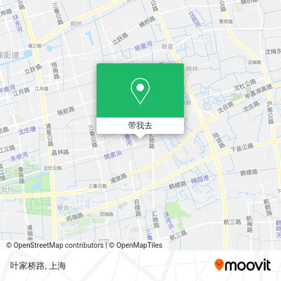 叶家桥路地图