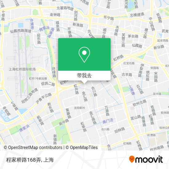 程家桥路168弄地图