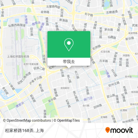 程家桥路168弄地图
