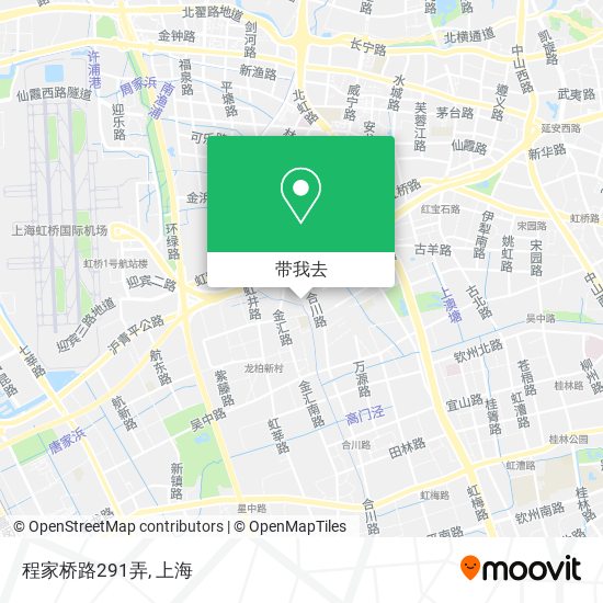 程家桥路291弄地图