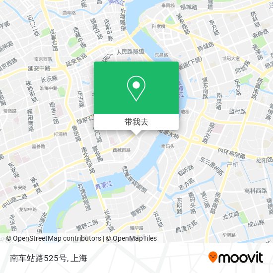 南车站路525号地图