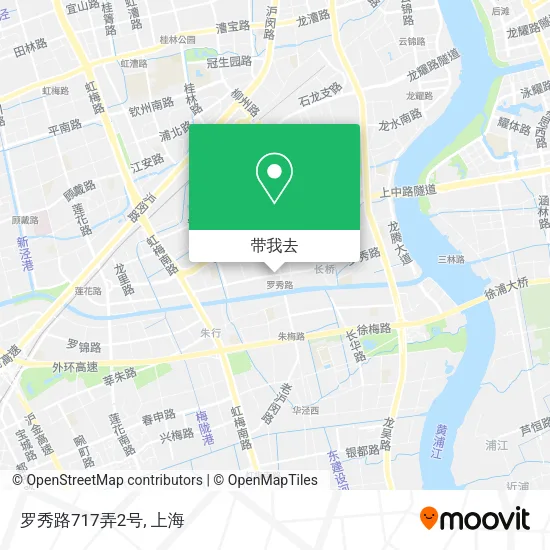 罗秀路717弄2号地图