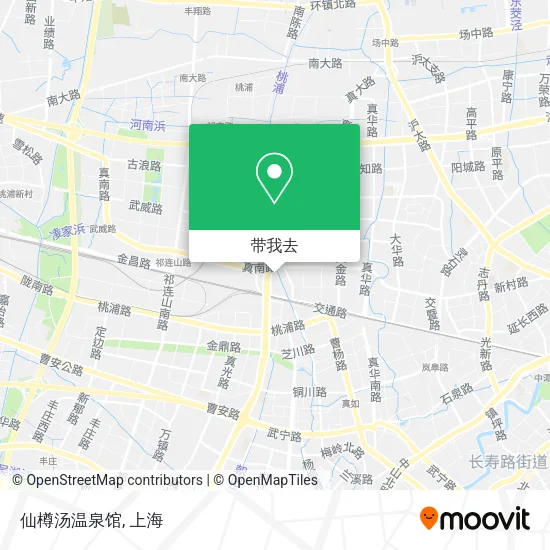 仙樽汤温泉馆地图