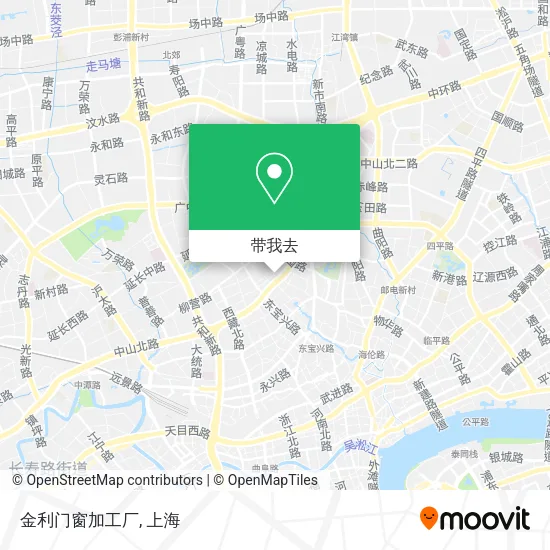 金利门窗加工厂地图