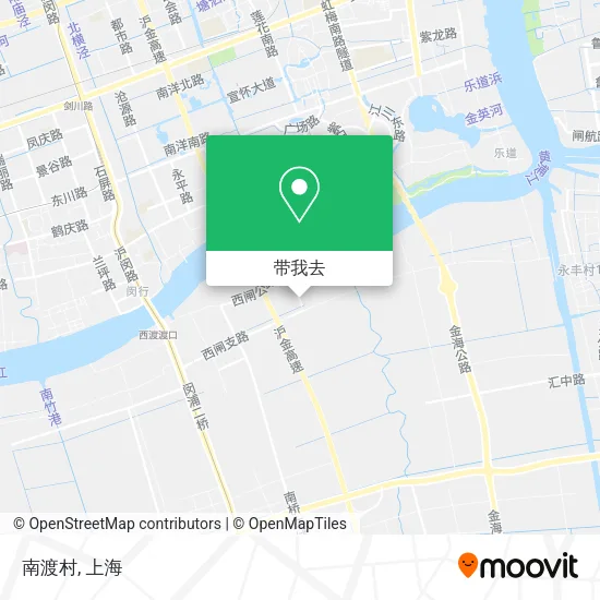 南渡村地图
