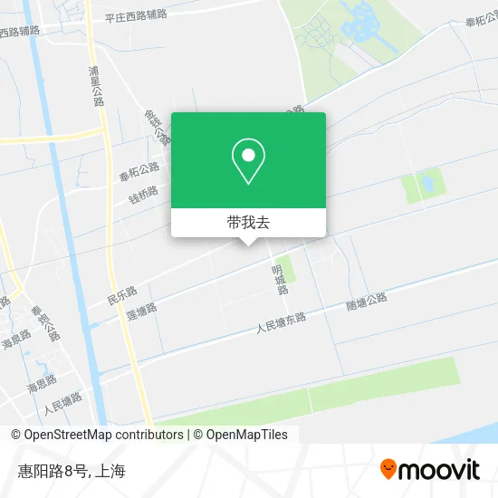 惠阳路8号地图