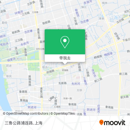 三鲁公路浦连路地图