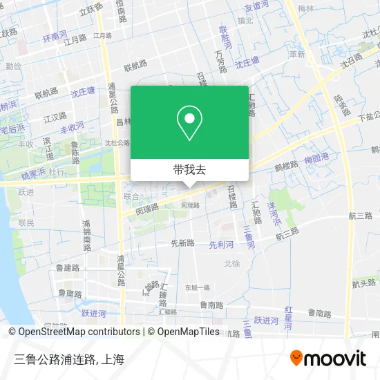 三鲁公路浦连路地图