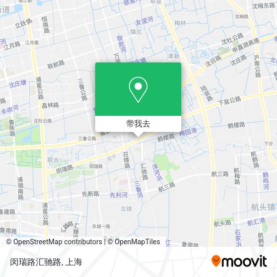 闵瑞路汇驰路地图