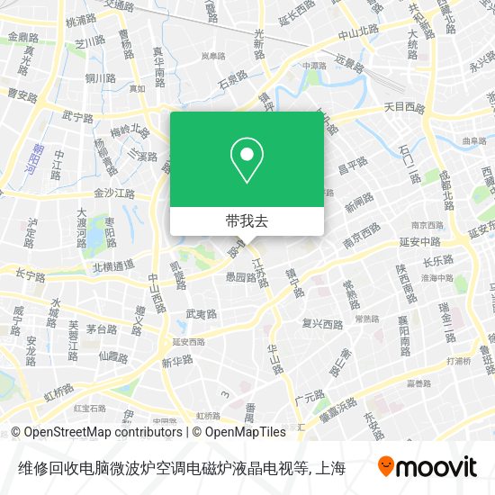 维修回收电脑微波炉空调电磁炉液晶电视等地图