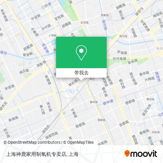 上海神鹿家用制氧机专卖店地图