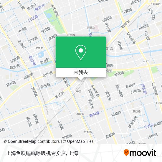 上海鱼跃睡眠呼吸机专卖店地图