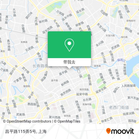 昌平路115弄5号地图