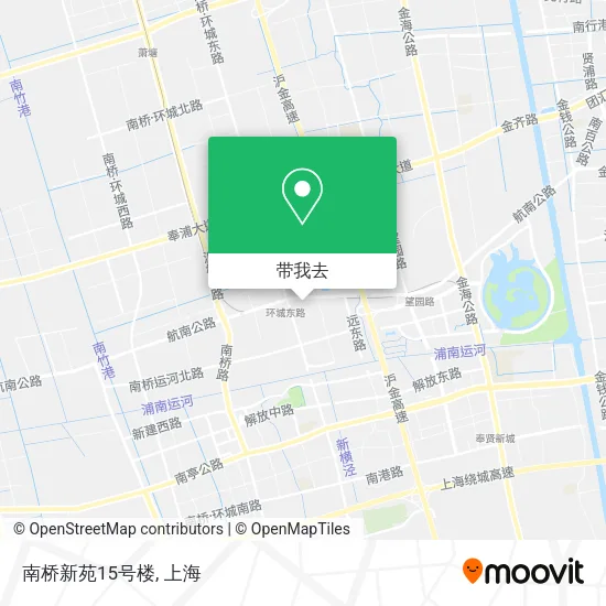 南桥新苑15号楼地图