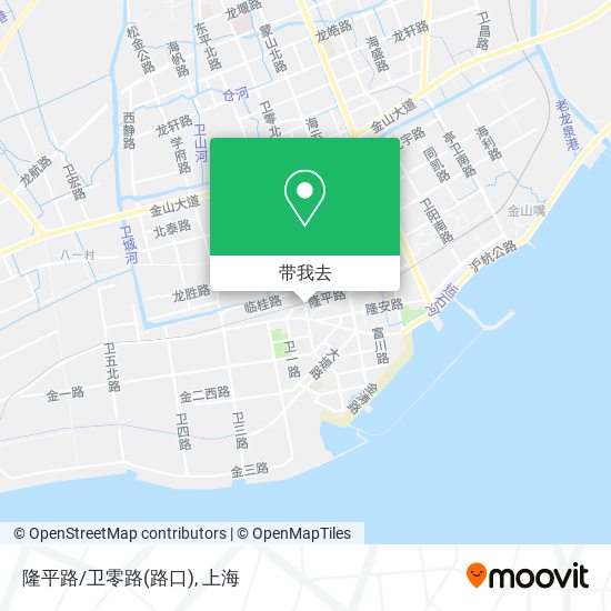 隆平路/卫零路(路口)地图