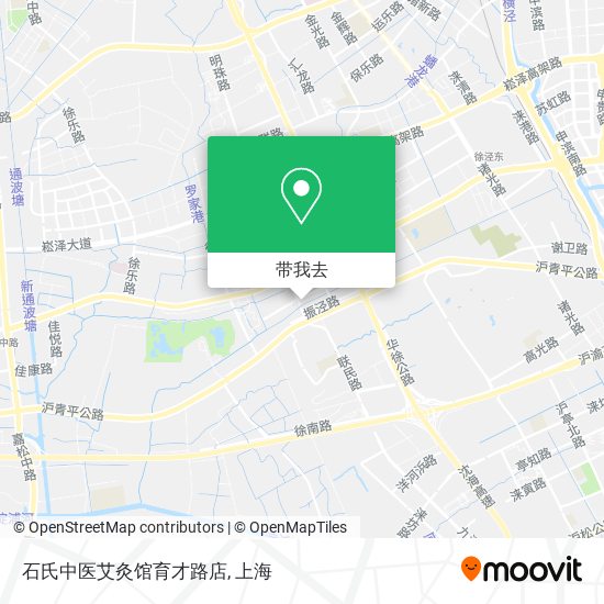 石氏中医艾灸馆育才路店地图