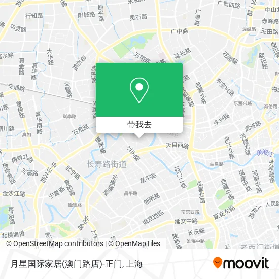 月星国际家居(澳门路店)-正门地图