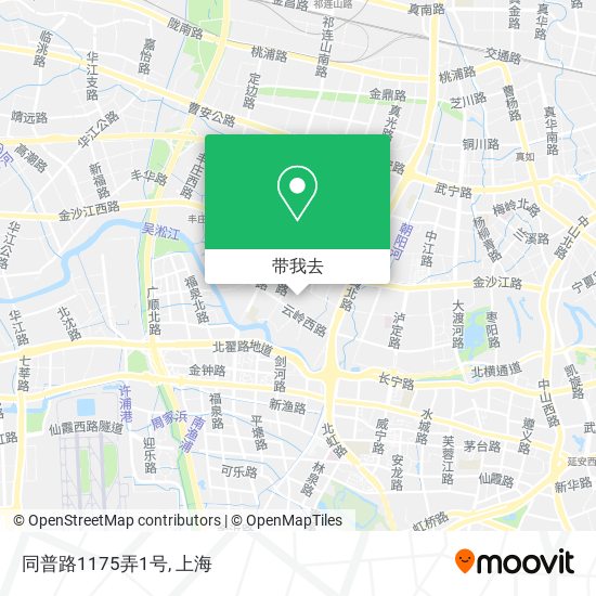 同普路1175弄1号地图