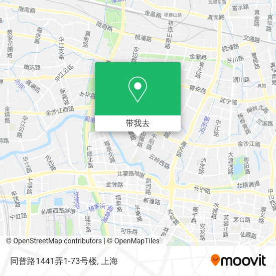 同普路1441弄1-73号楼地图