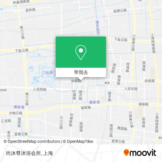 尚沐尊沐浴会所地图