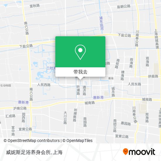 威妮斯足浴养身会所地图