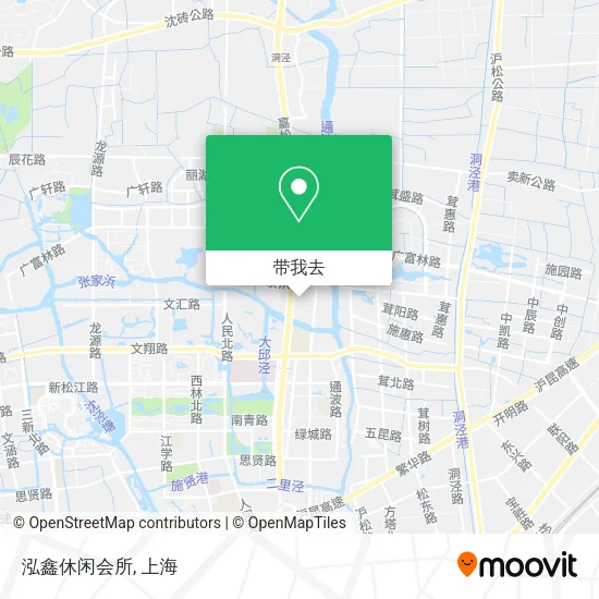 泓鑫休闲会所地图