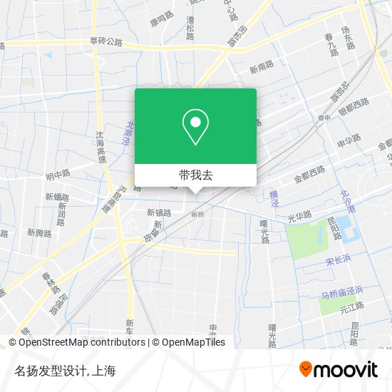 名扬发型设计地图