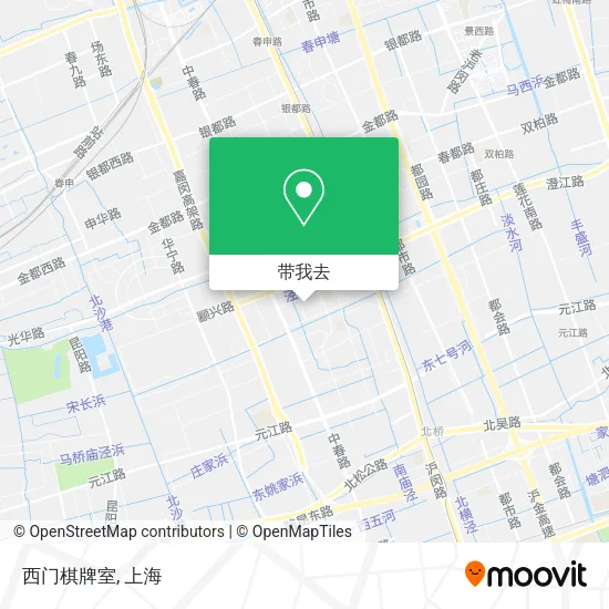 西门棋牌室地图