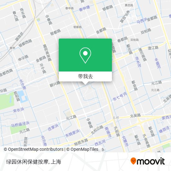 绿园休闲保健按摩地图