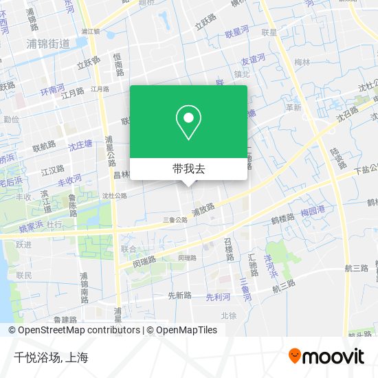 千悦浴场地图