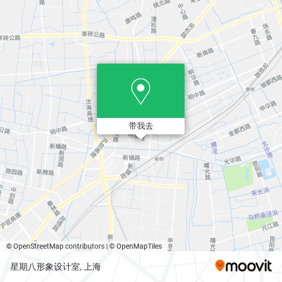 星期八形象设计室地图