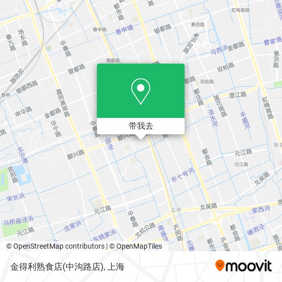金得利熟食店(中沟路店)地图