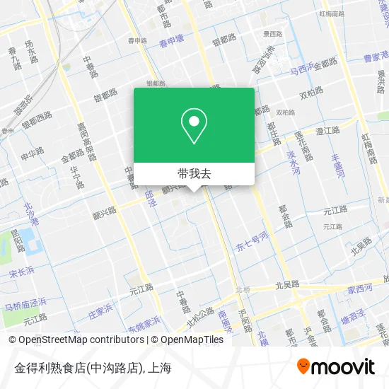 金得利熟食店(中沟路店)地图