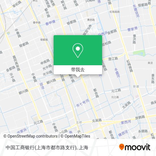 中国工商银行(上海市都市路支行)地图