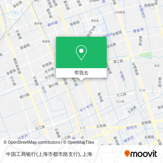 中国工商银行(上海市都市路支行)地图