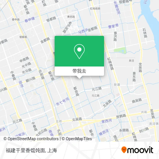 福建干里香馄饨面地图
