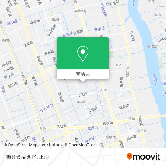 梅莲食品园区地图