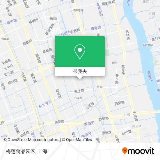梅莲食品园区地图