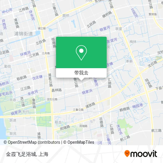 金霞飞足浴城地图