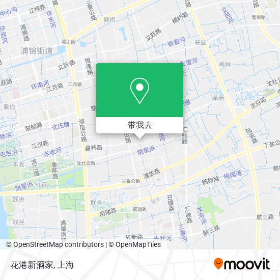 花港新酒家地图