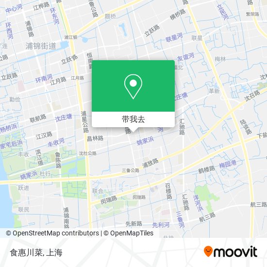 食惠川菜地图