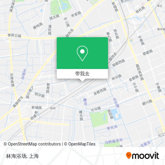 林海浴场地图