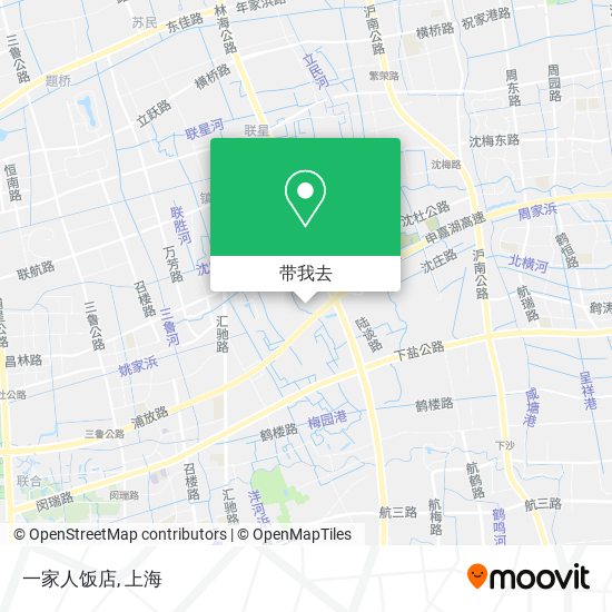 一家人饭店地图