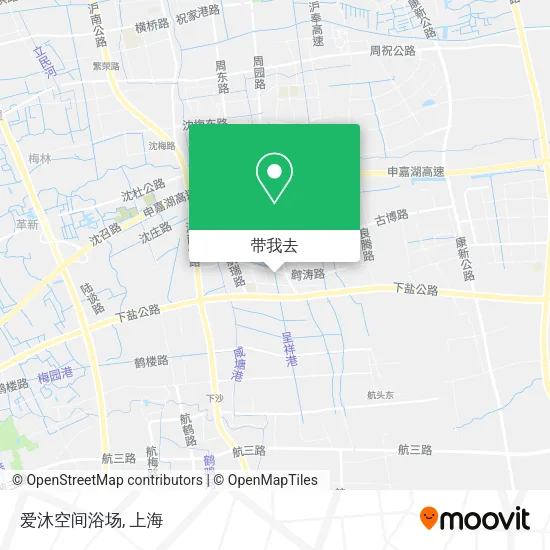 爱沐空间浴场地图