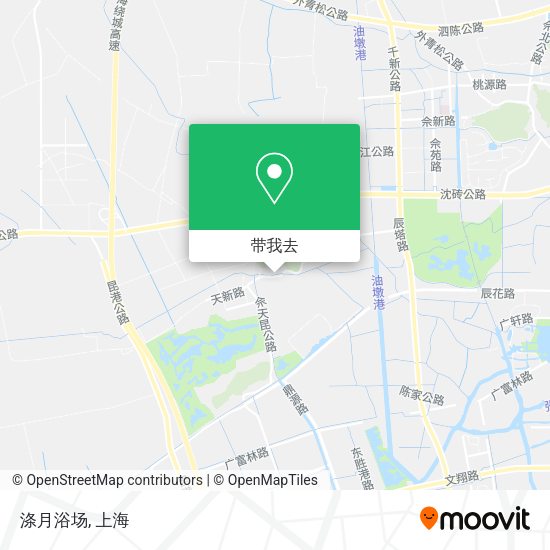 涤月浴场地图