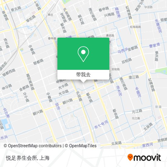 悦足养生会所地图