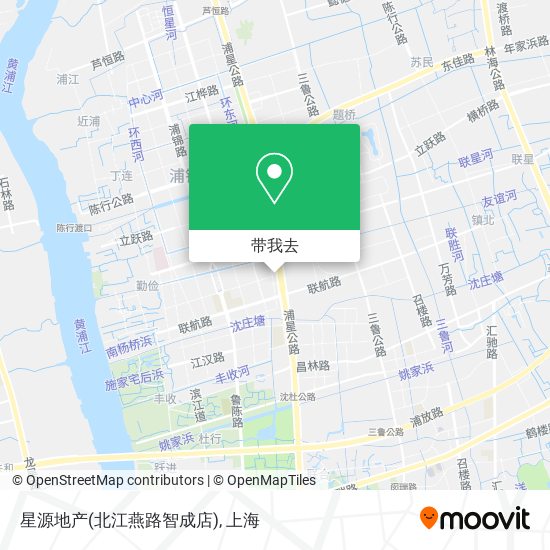 星源地产(北江燕路智成店)地图