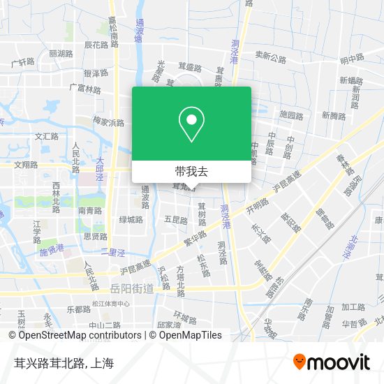 茸兴路茸北路地图