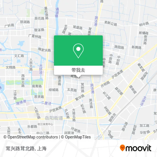 茸兴路茸北路地图